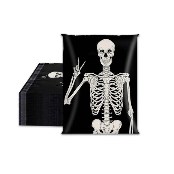 10×13 Skeleton Polymailers - Picture 1 of 1